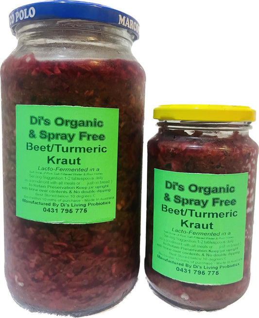 Turmeric Beetroot Kraut