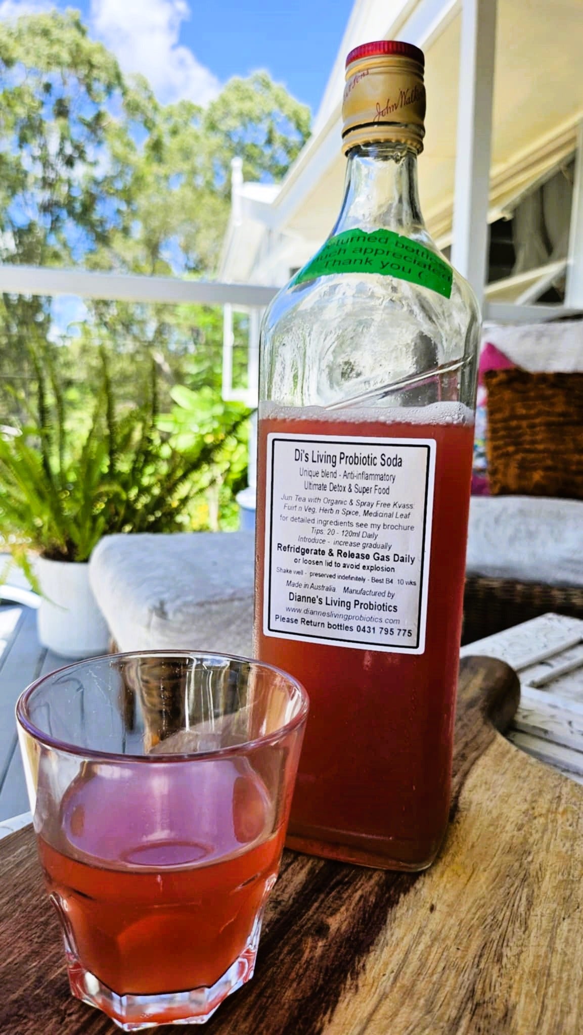 Di’s Living Probiotic Soda