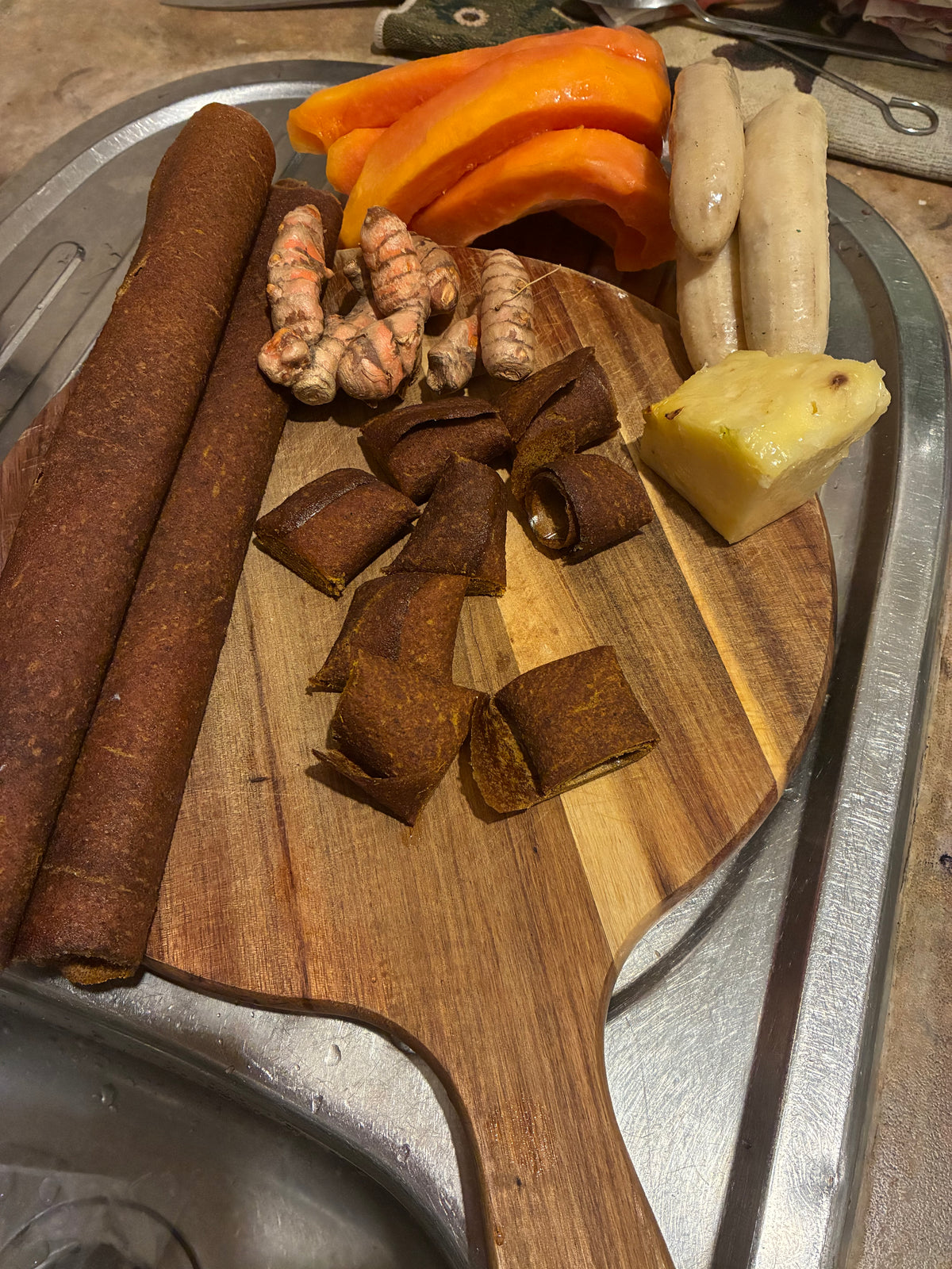 Zest Rolls    (Ginger Roll ups)
