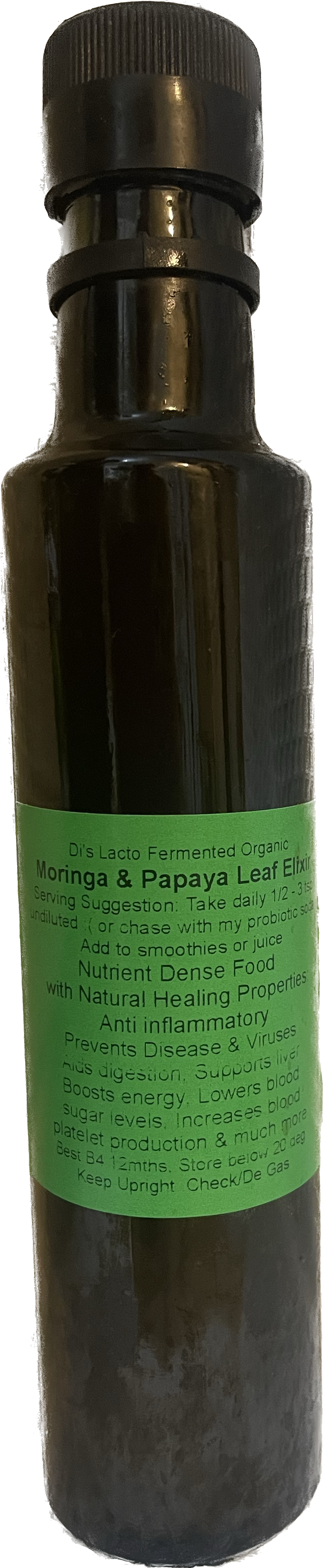 Moringa and Papaya Leaf Elixir